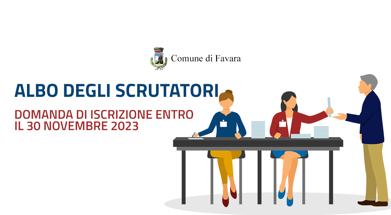 ANTEPRIMA FAVARA 2023 albo scrutatori