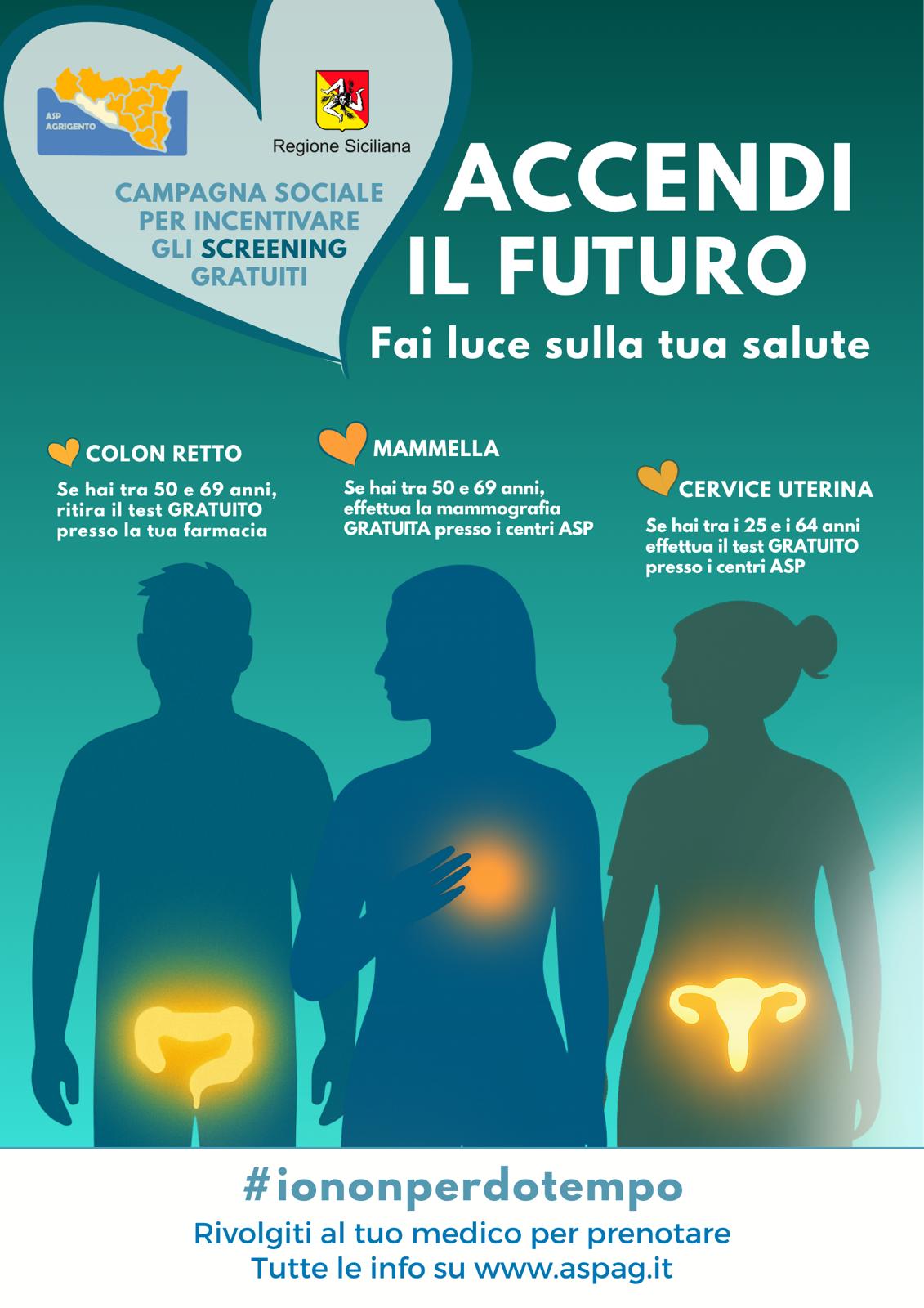 Locandina prevenzione colon