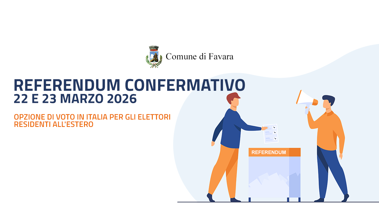 ANTEPRIMA FAVARA 2026 voto estero referendum