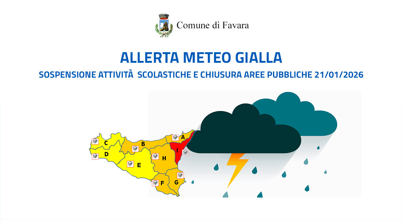 Favara allerta