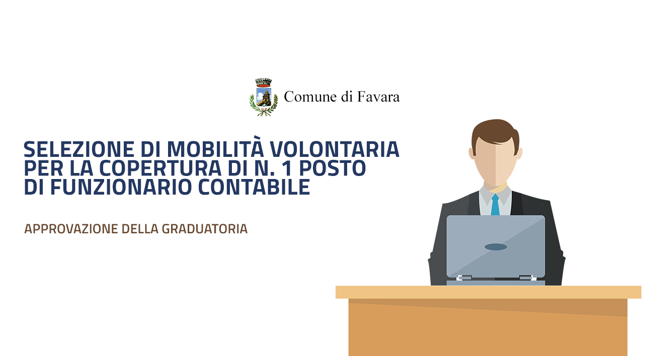 ANTEPRIMA FAVARA 2026 graduatoria funzionario contabile