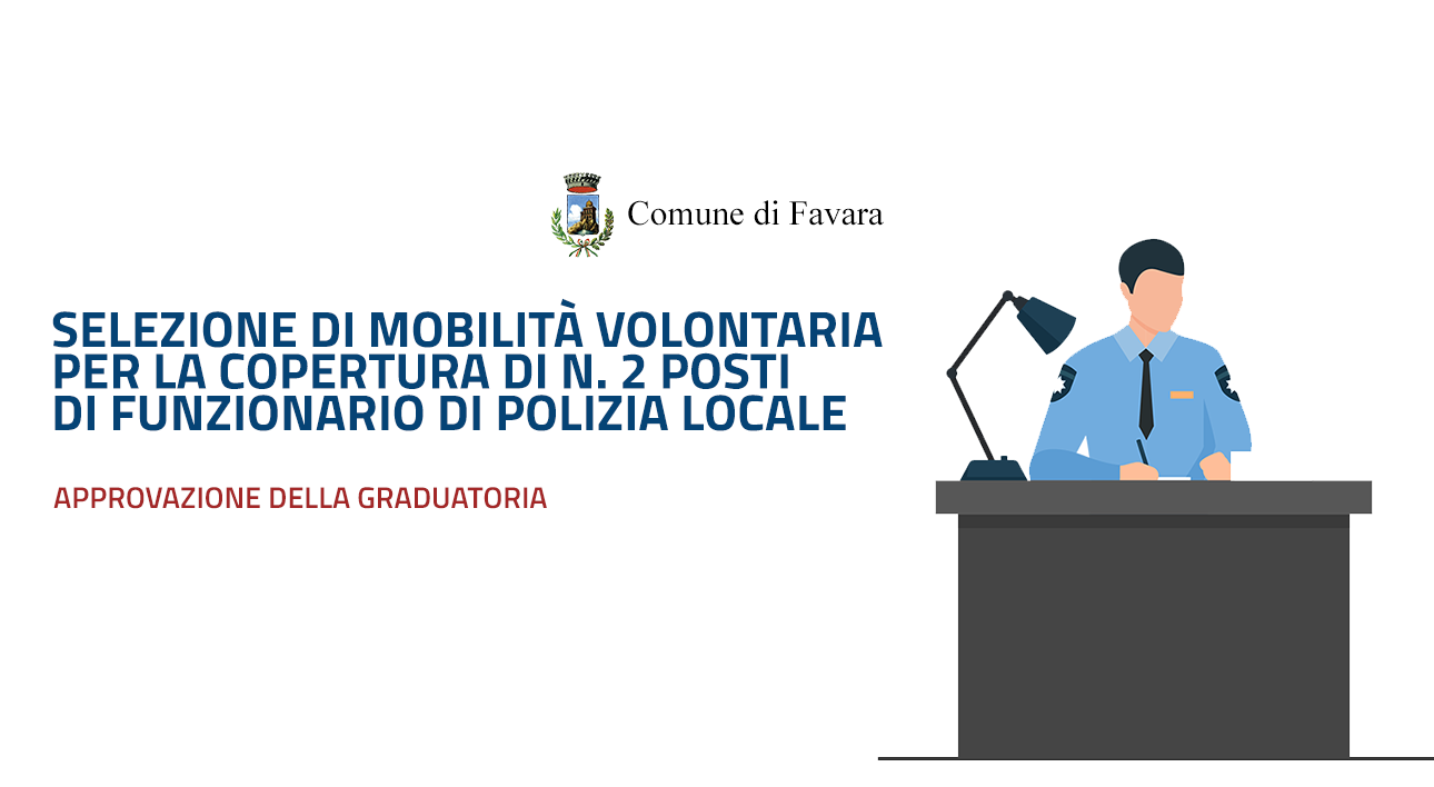 ANTEPRIMA FAVARA 2026 graduatoria n 2 funzionari polizia