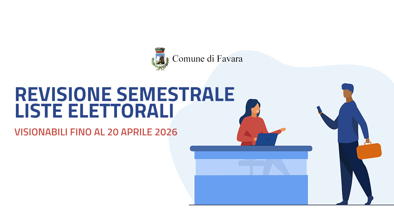 ANTEPRIMA FAVARA 2026 revisione liste elettorali