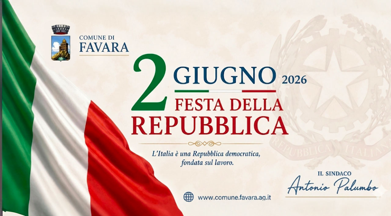Cover 2 giugno Favara