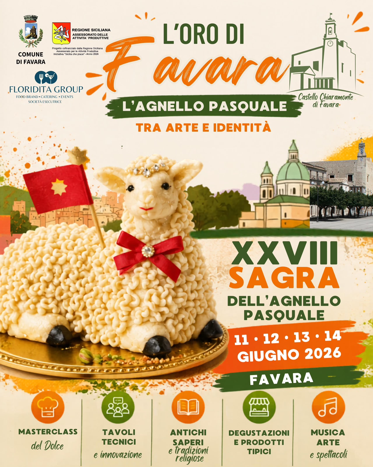 Locandina Sagra agnello pasquale 2026